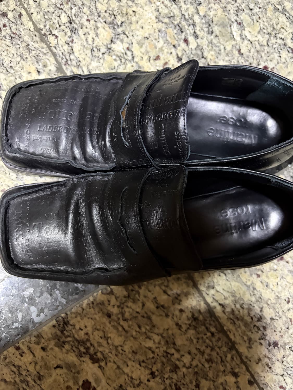 마틴로즈 스퀘어 토 페니 로퍼 43 상품이미지1