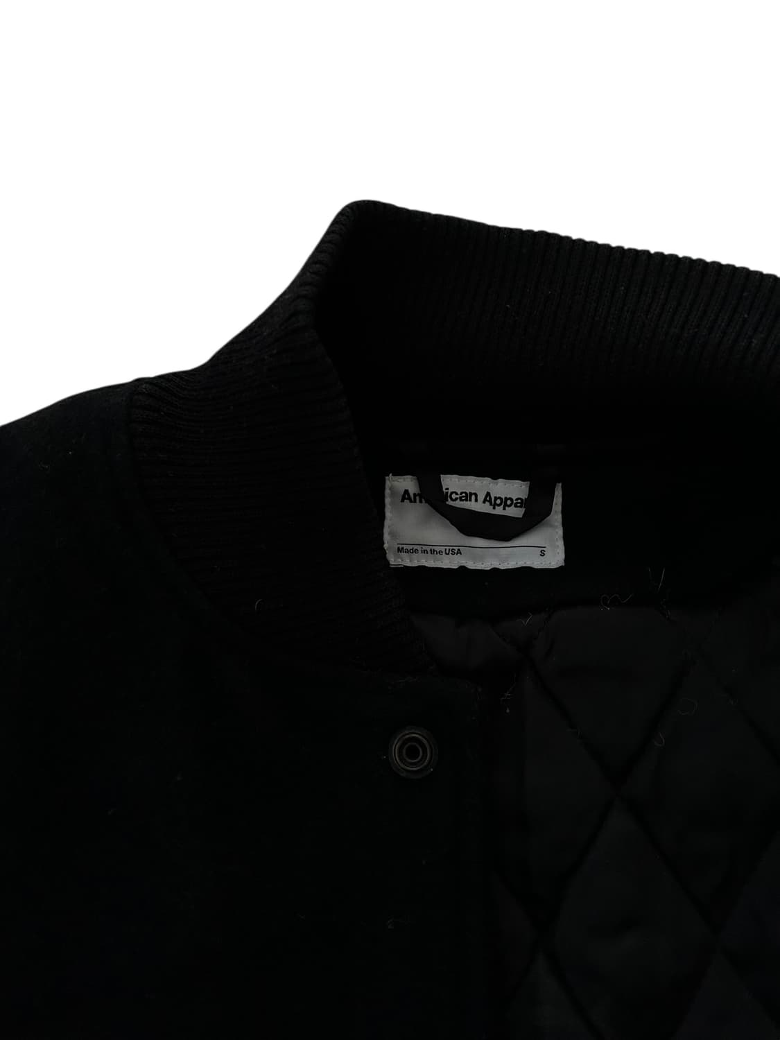 American Apparel Melton Varsity Jacket 상품이미지3