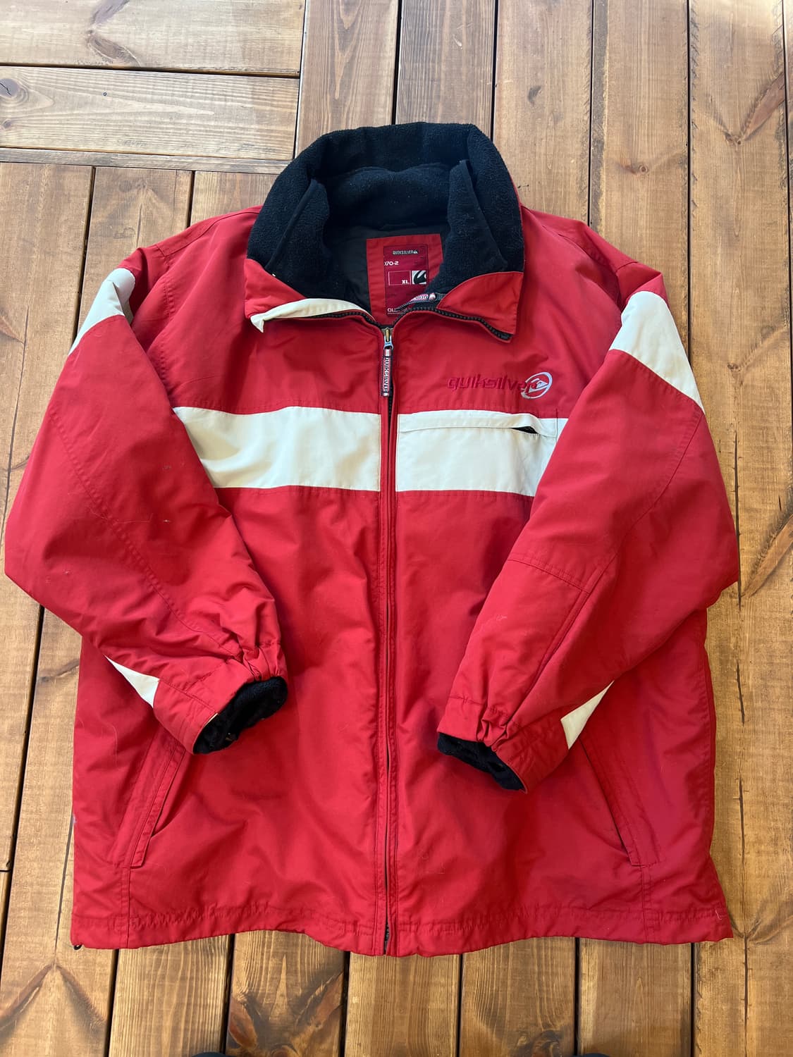 퀵실버 레드 패딩  상품이미지6