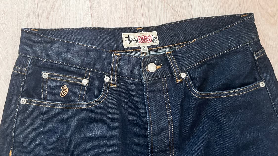 stussy RELAXED JEAN DENIM - RINSED INDIG 상품이미지3
