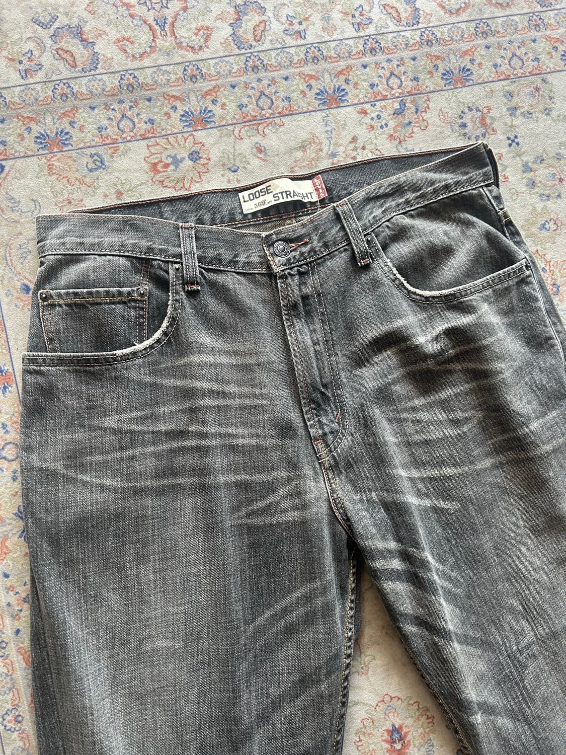 00‘s Levi’s 569 black 35in 상품이미지2