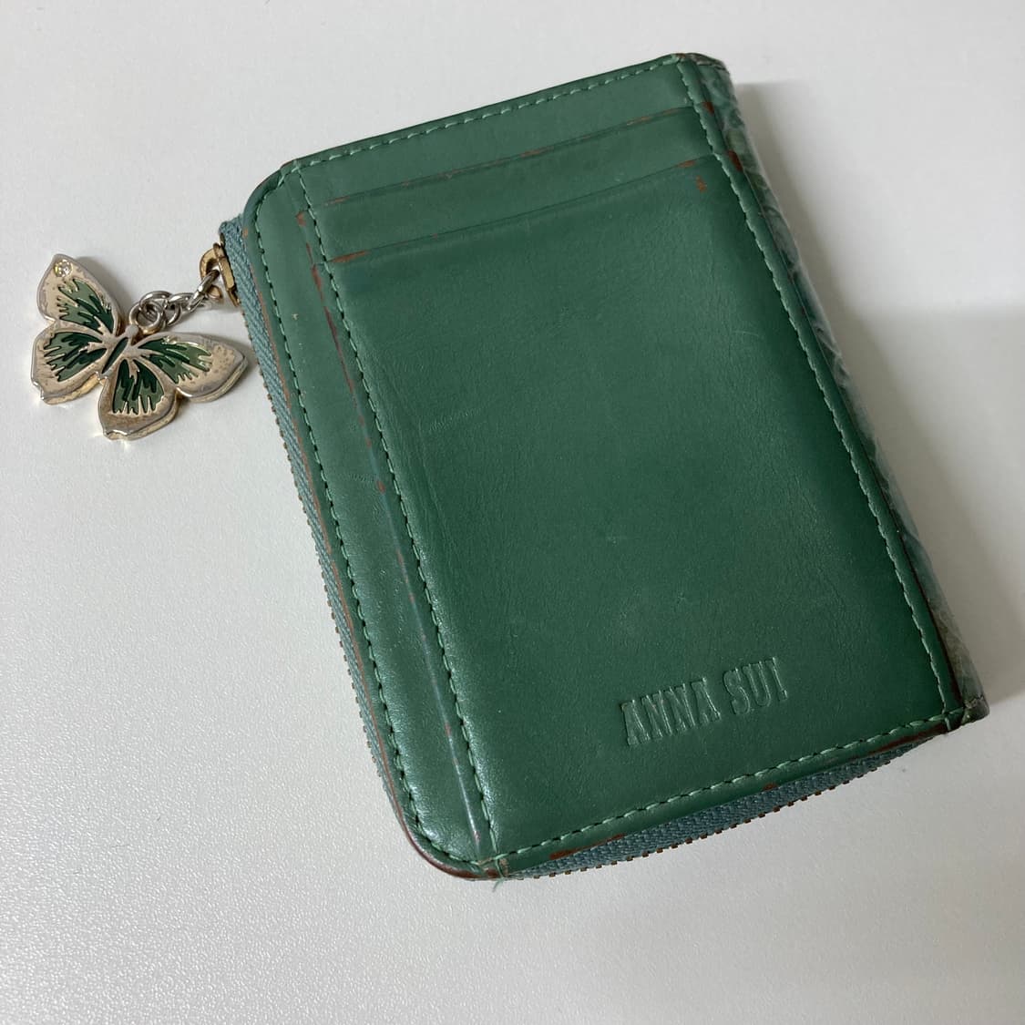 안나수이 빈티지 엔틱 에나멜 나비 지갑 상품이미지3