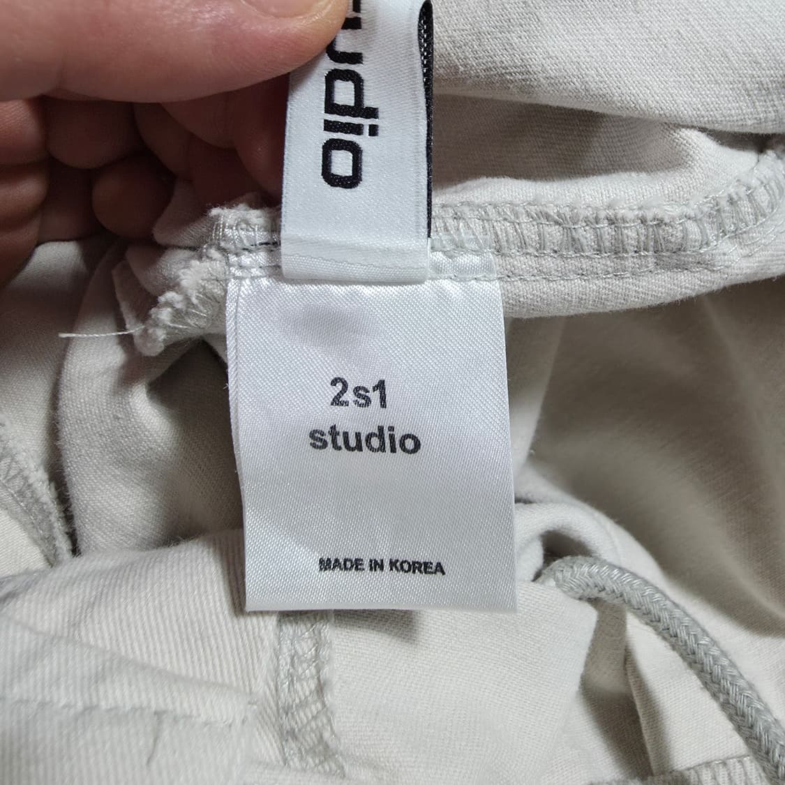 (F)2s1 Studio 와이드 벌룬 카고 스트링 팬츠 상품이미지4