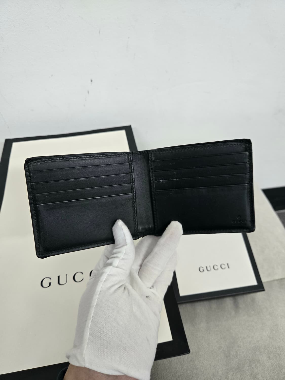 [보증서 정품]구찌 레드 울프 반지갑 상품이미지5