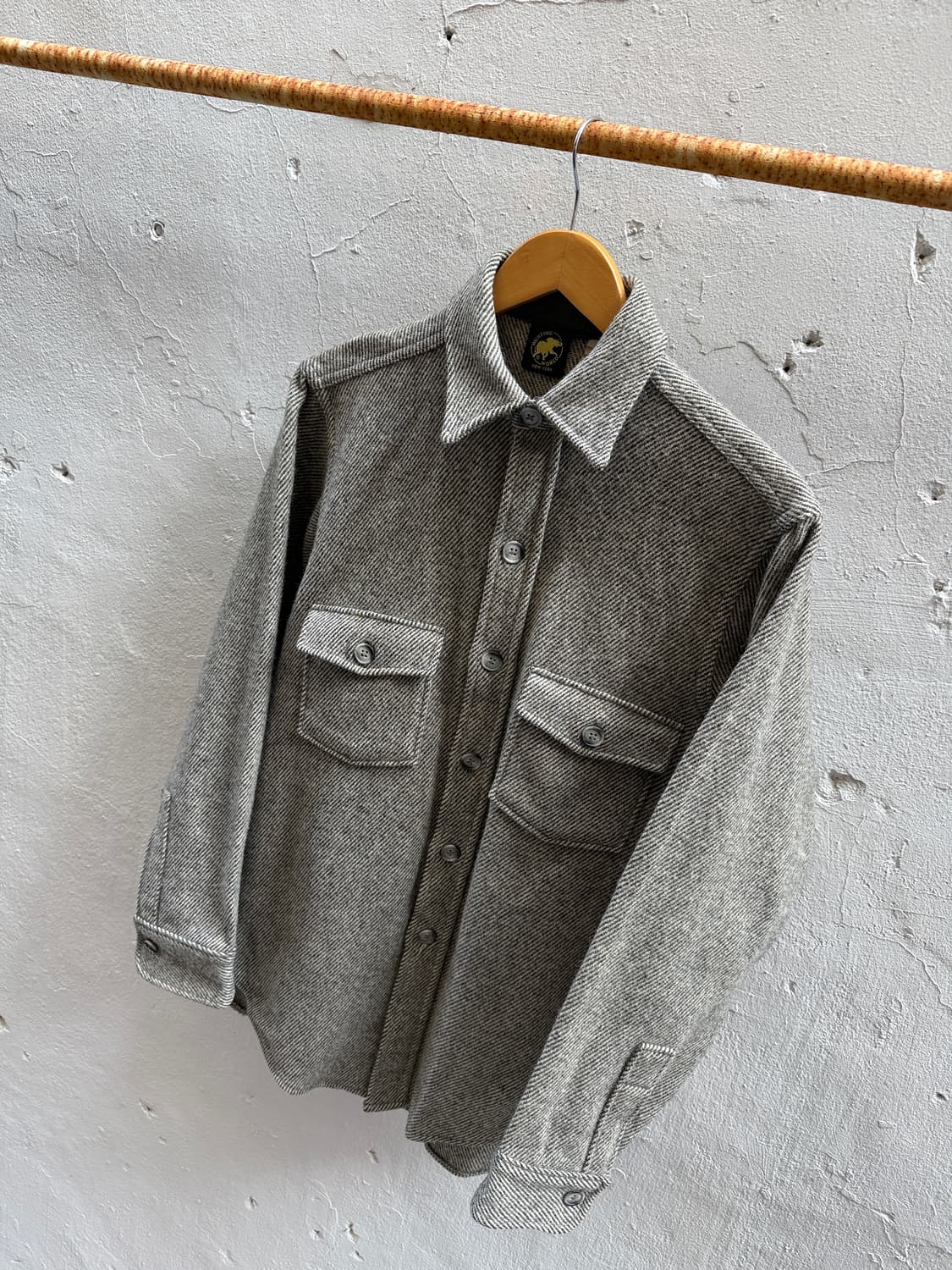 90s Hunting world 울 셔츠 상품이미지3