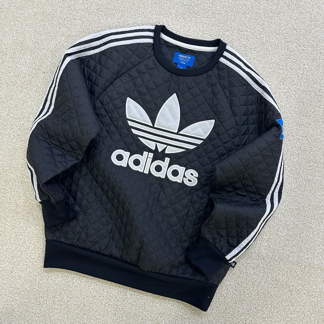 85 아디다스 퀄팅 맨투맨 0319D 상품이미지1