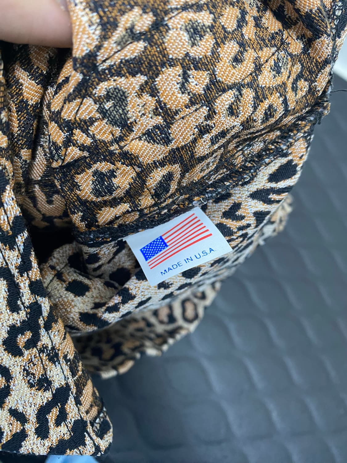 엔지니어드가먼츠 숄더백 레오파드 상품이미지3