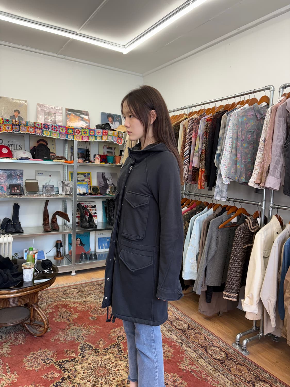 DIESEL Military Hood Coat 상품이미지1