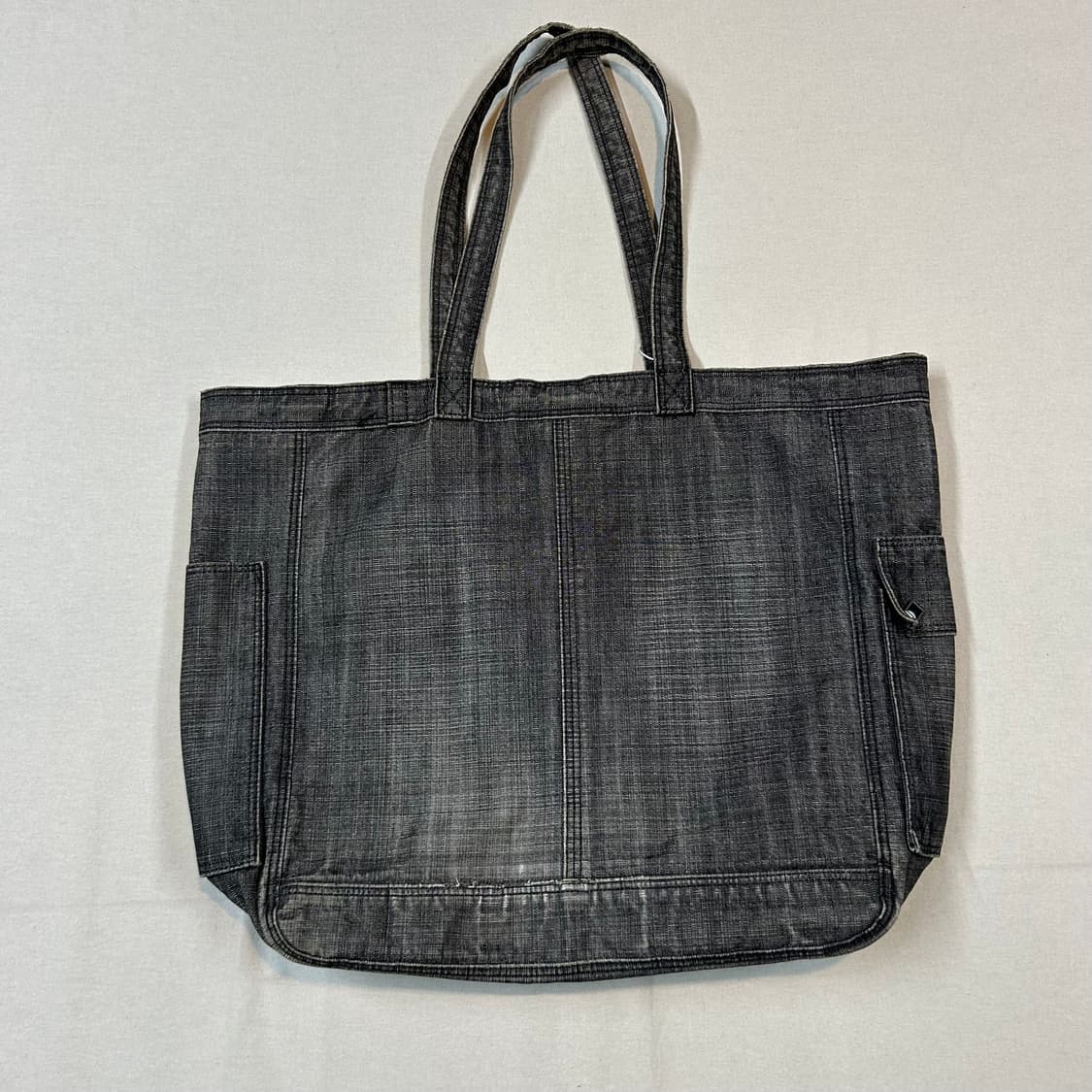 요시다 포터 온스 코튼 블랙 데님 숄더백 토트백 P06 상품이미지4