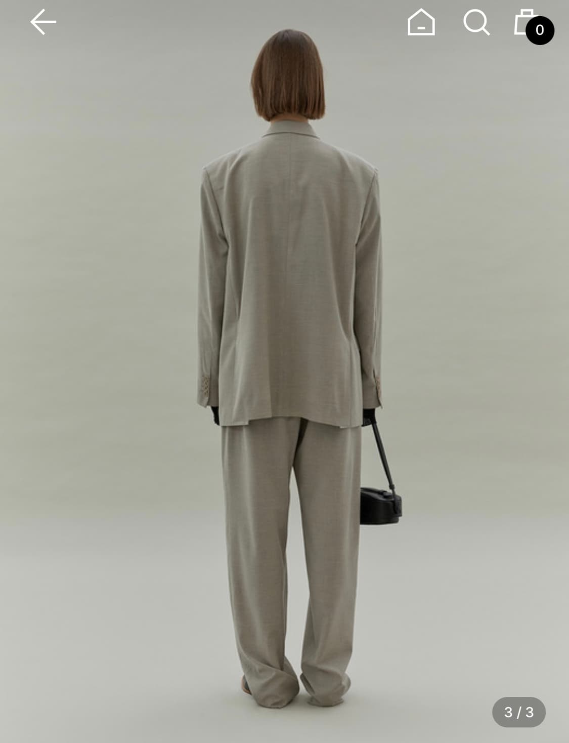 로우클래식 자켓(M)+슬랙스(XS) 셋업  상품이미지4