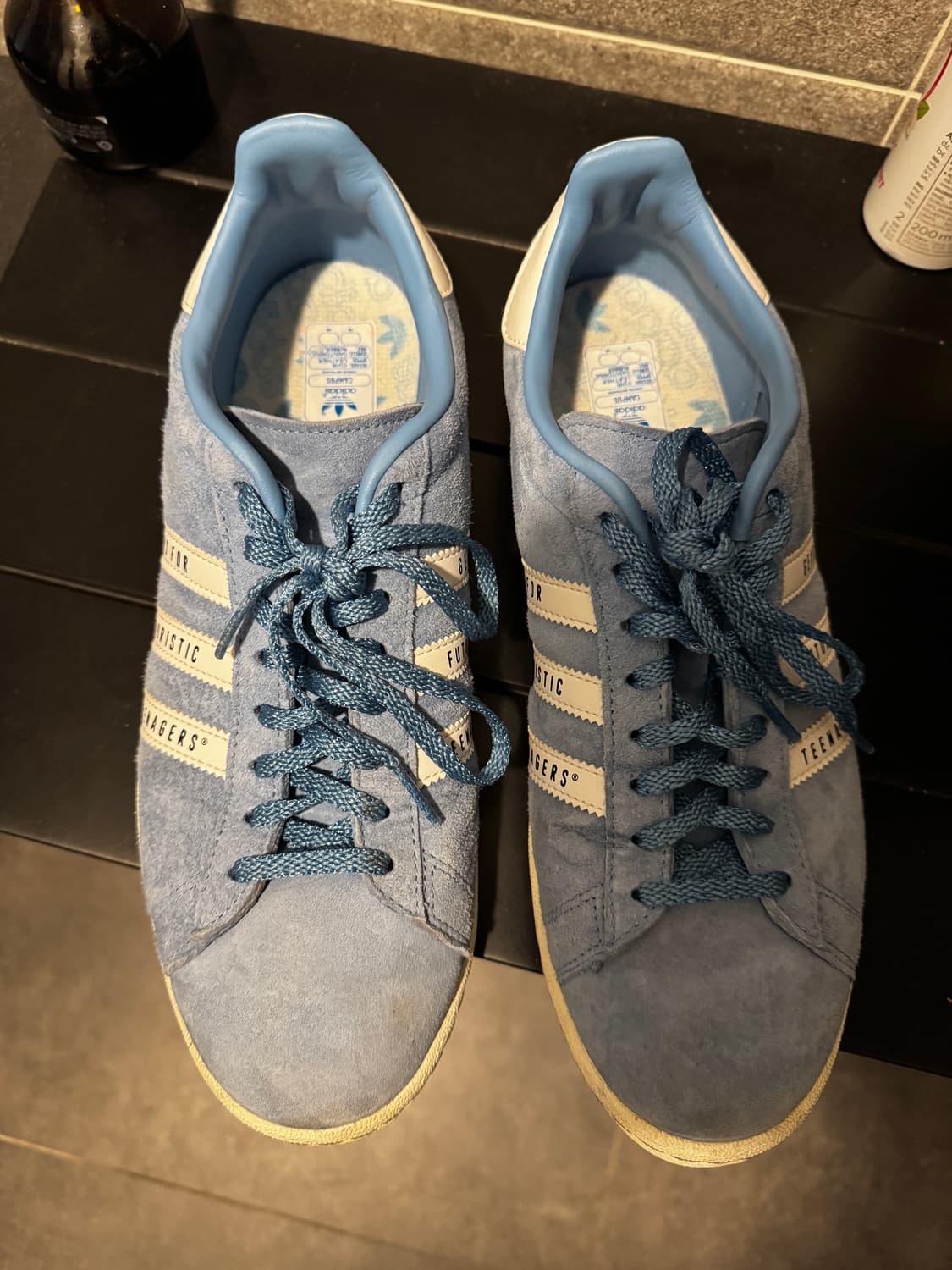 아디다스 휴먼 메이드 캠퍼스 라이트 블루 uk 9사이즈 상품이미지2