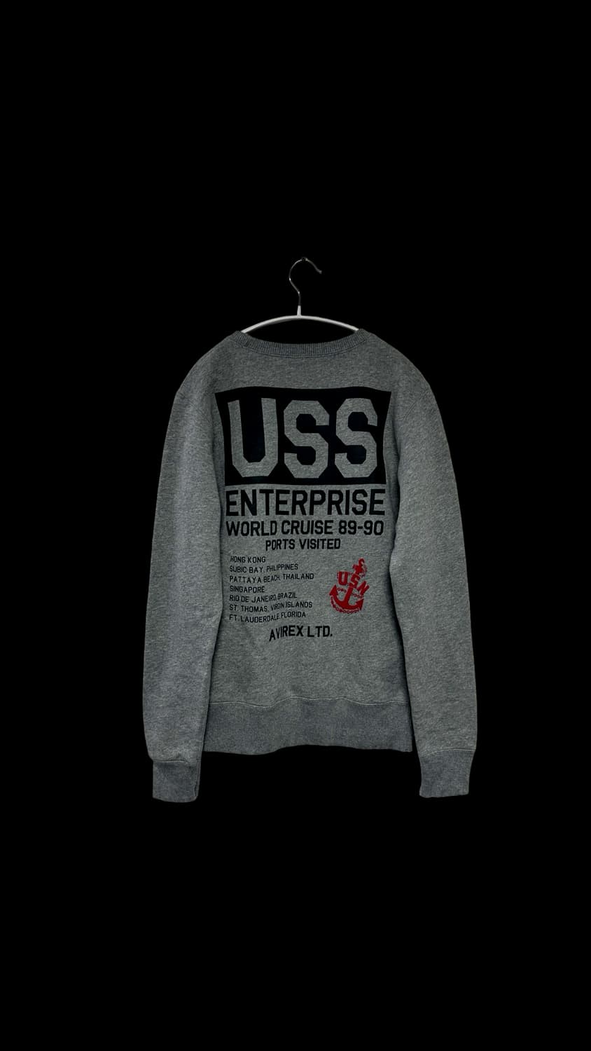 아비렉스 스웻셔츠 상품이미지2