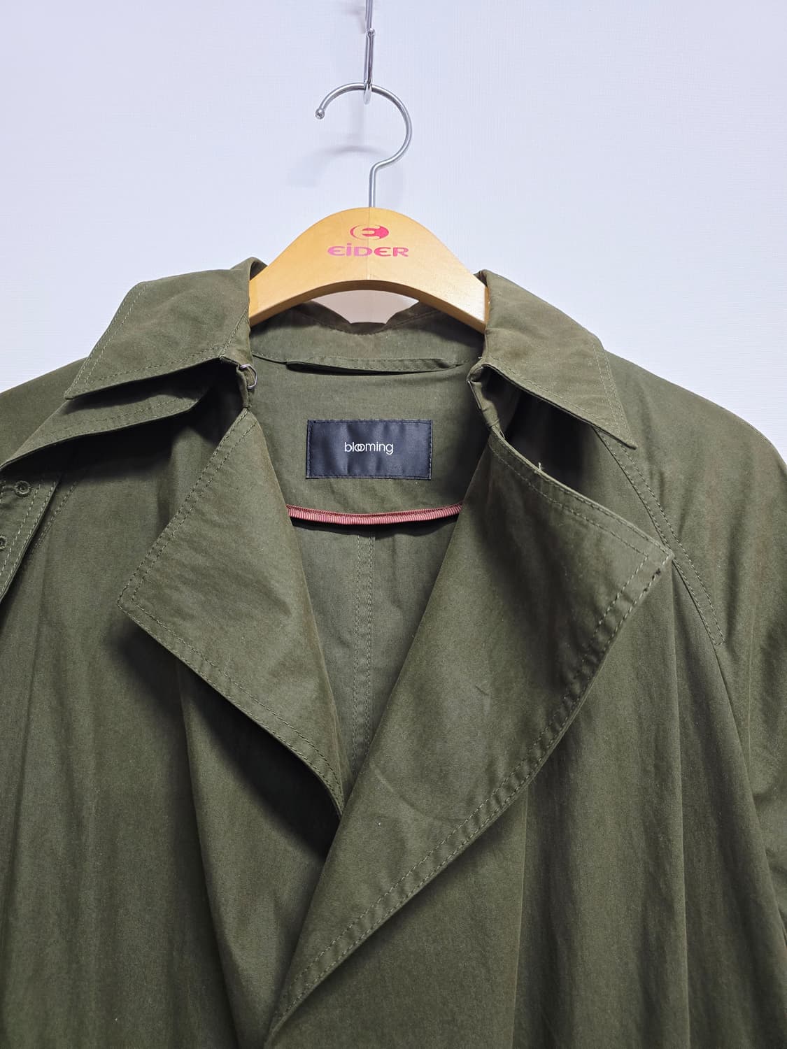 blooming 카키색 트렌치코트 상품이미지2