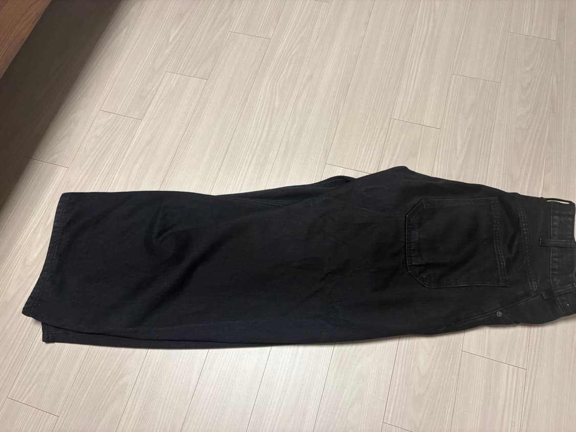 해칭룸 와이드 커브진 제트블랙 4사이즈 상품이미지4