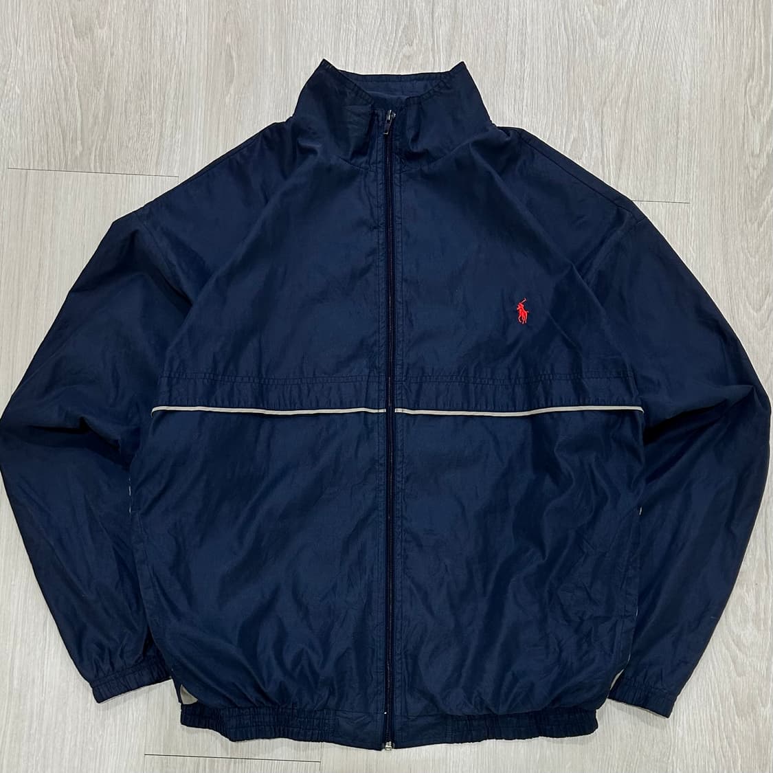 90s POLO 폴로 바람막이 네이비 XL 상품이미지1