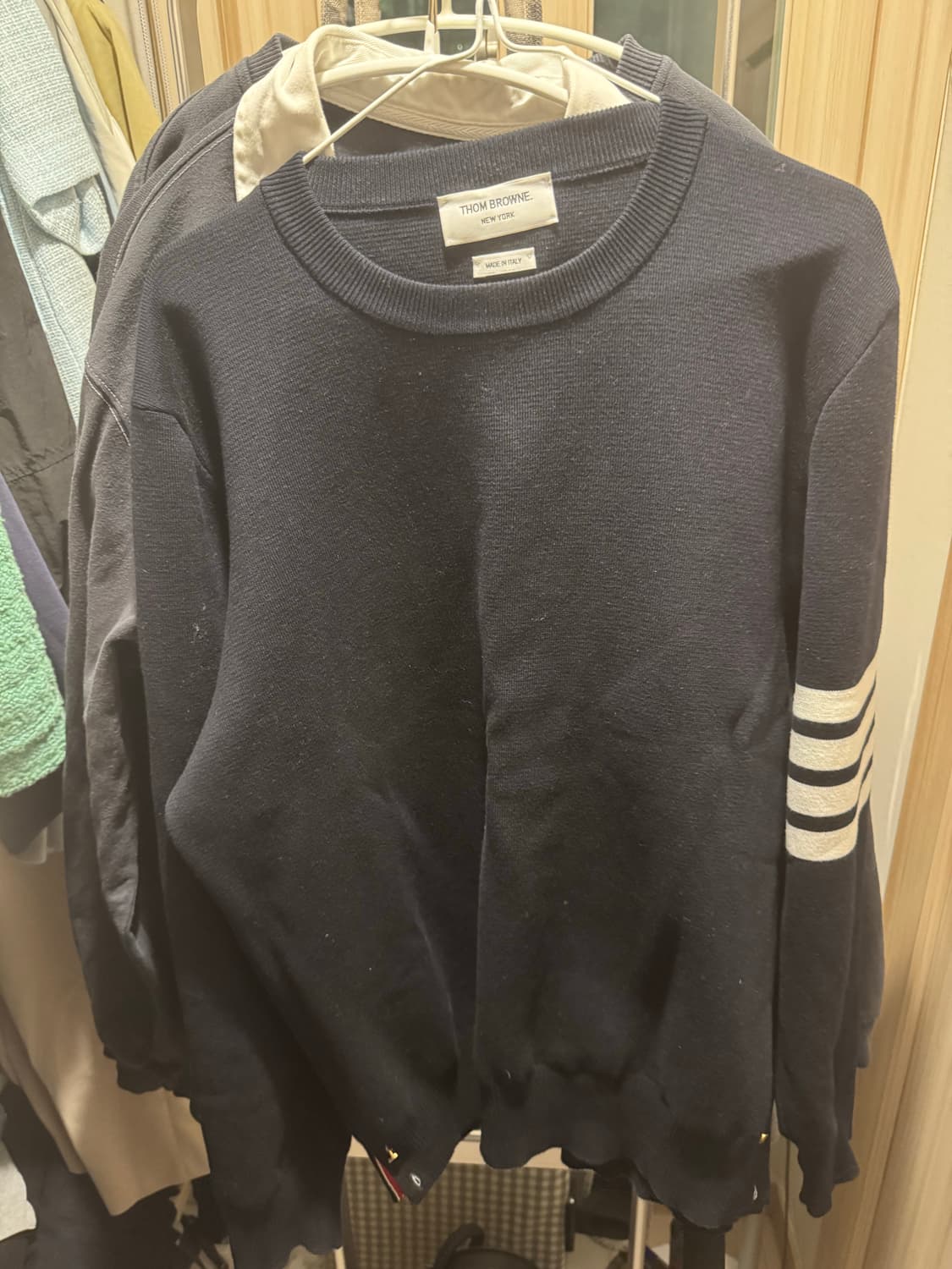 톰브라운 밀라노스티치 니트 상품이미지1
