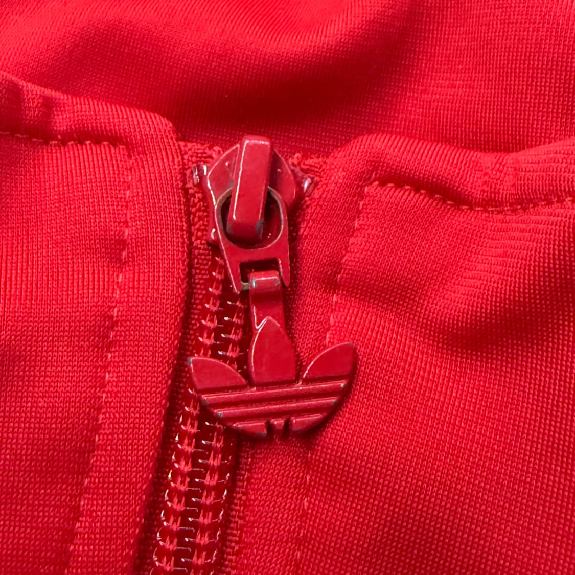 [정품/90] 아디다스 삼선 트랙탑 레드 져지 b18 상품이미지7