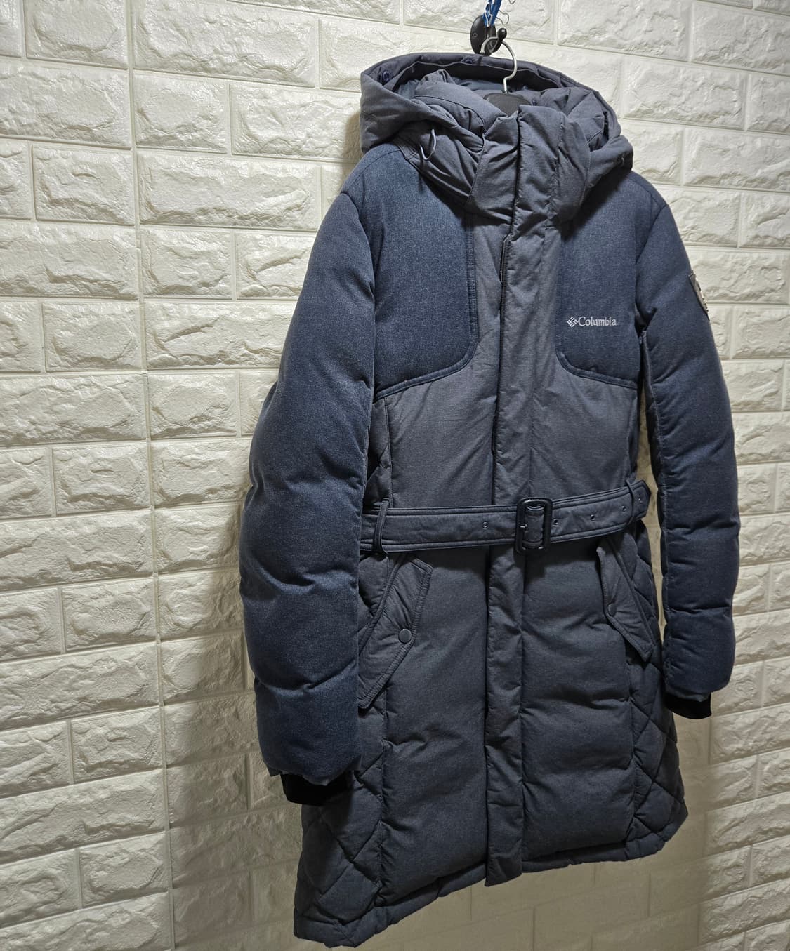 컬럼비아 옴니히트 발열 구스다운 패딩코트 95 상품이미지4