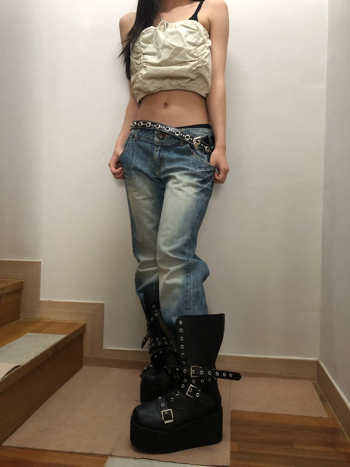 빈티지 펑크 코디셋(개별구매가능) 상품이미지5
