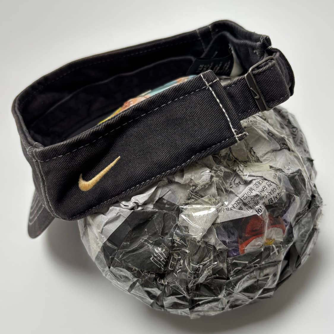 나이키 골프 스우시 빈티지 선 바이저 블랙 상품이미지2