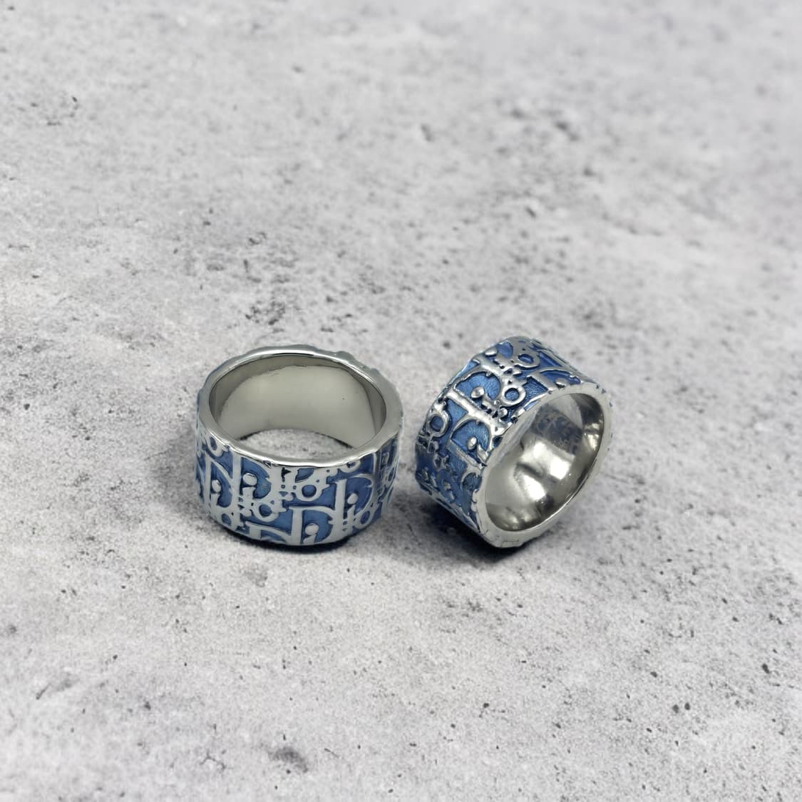 디올 블루 오블리크 반지 상품이미지1