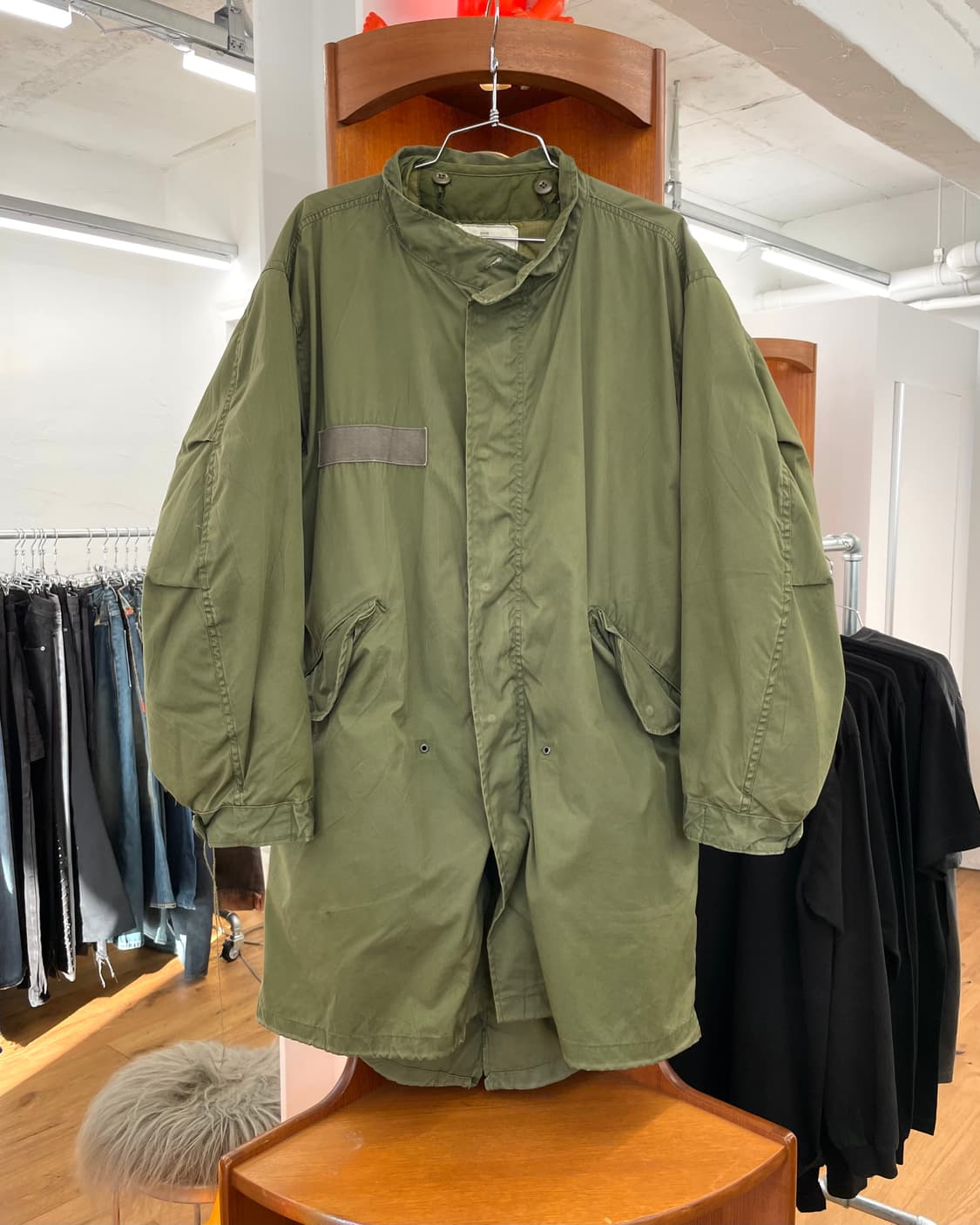 [M] 80s 피쉬테일 파카 상품이미지1