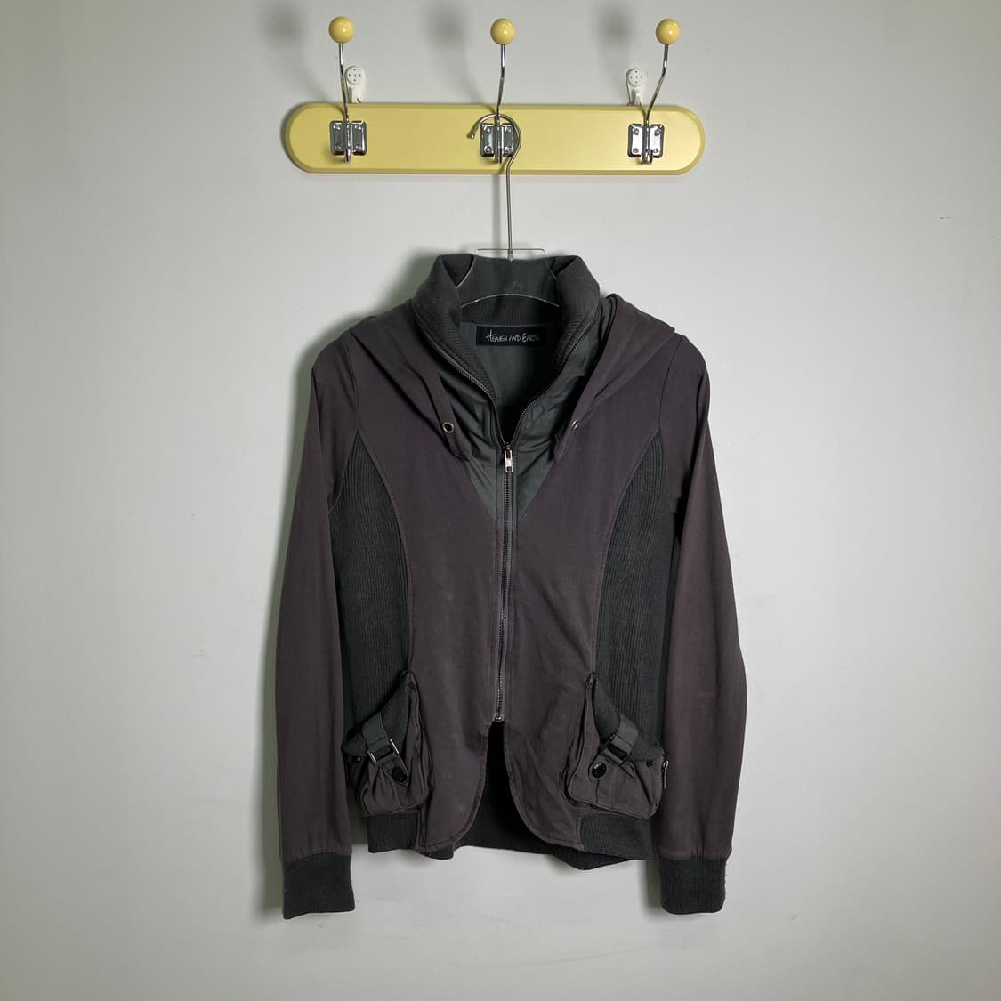 Heaven and Earth 레이어드 후드 자켓 M 상품이미지1