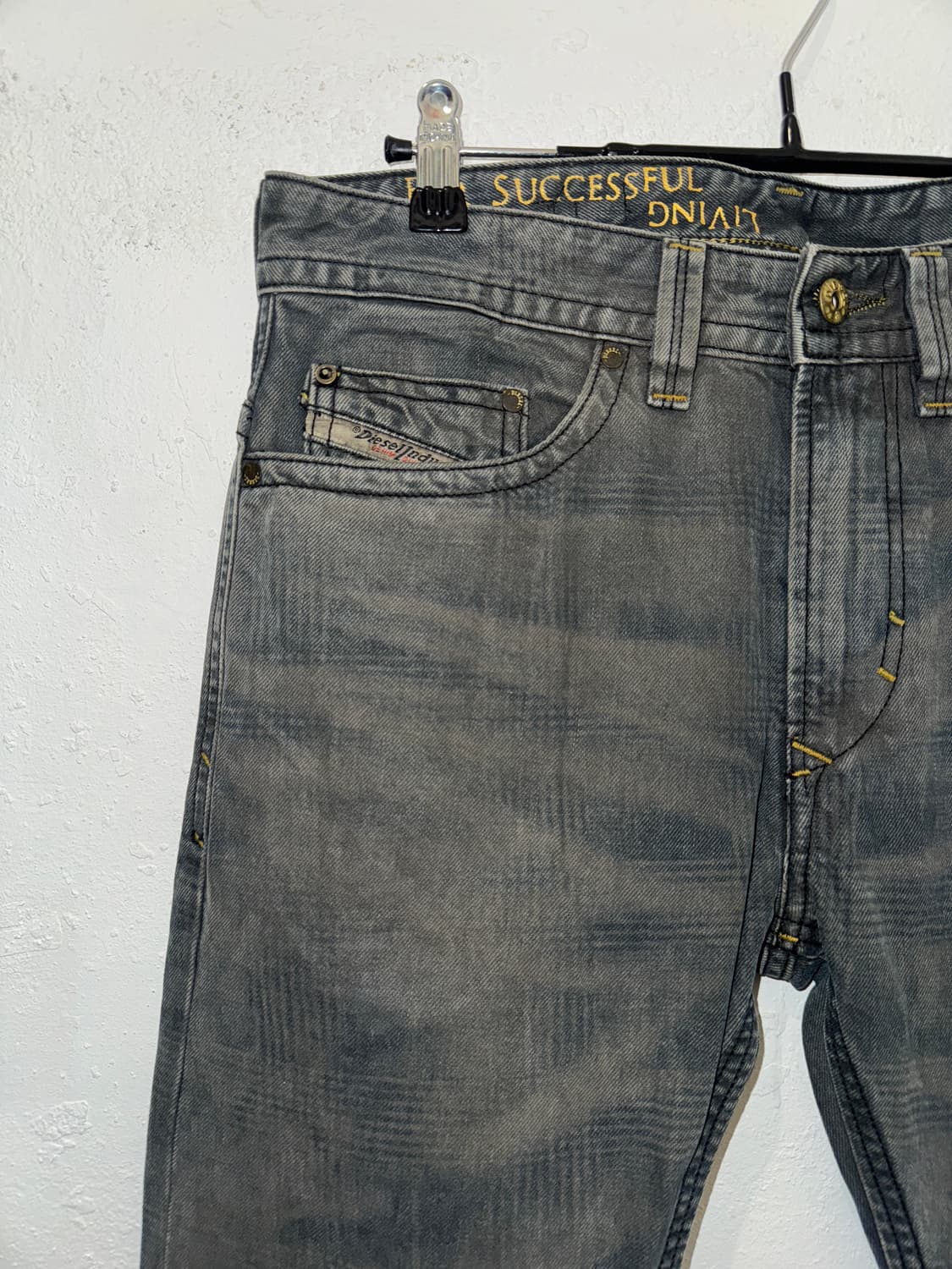 Diesel 디젤 빈티지 워싱 데님팬츠 상품이미지6