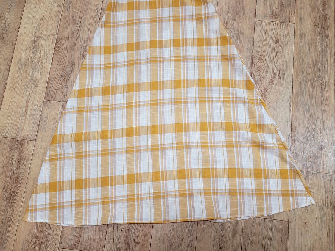 JJ지고트(JIGOTT) 체크 린넨원피스 55 상품이미지4