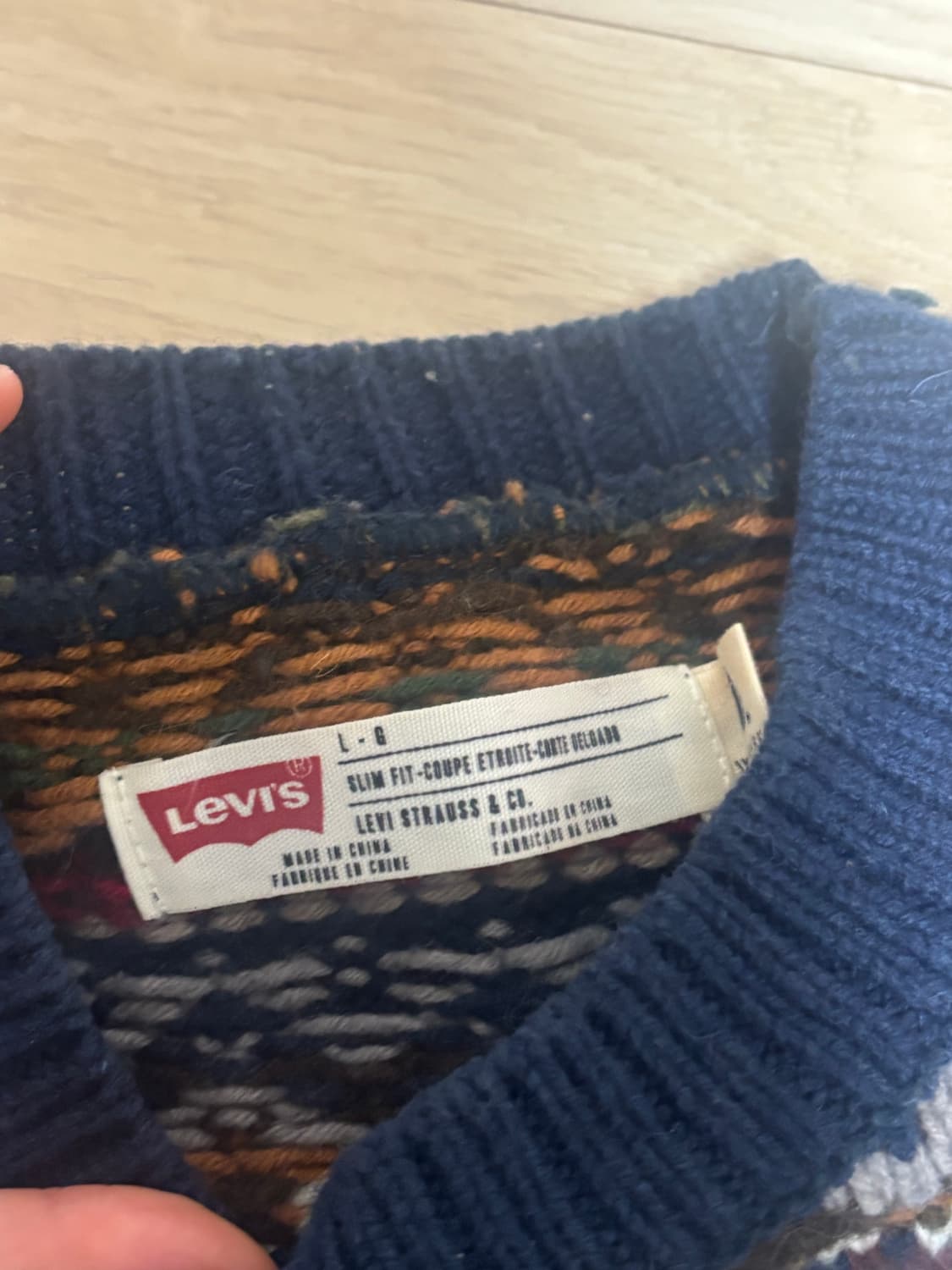 리바이스 니트 상품이미지3