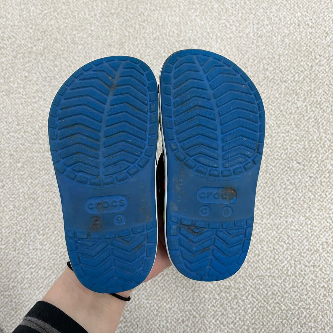 9 크록스 키즈 샌들 슬리퍼 0130M2 상품이미지6