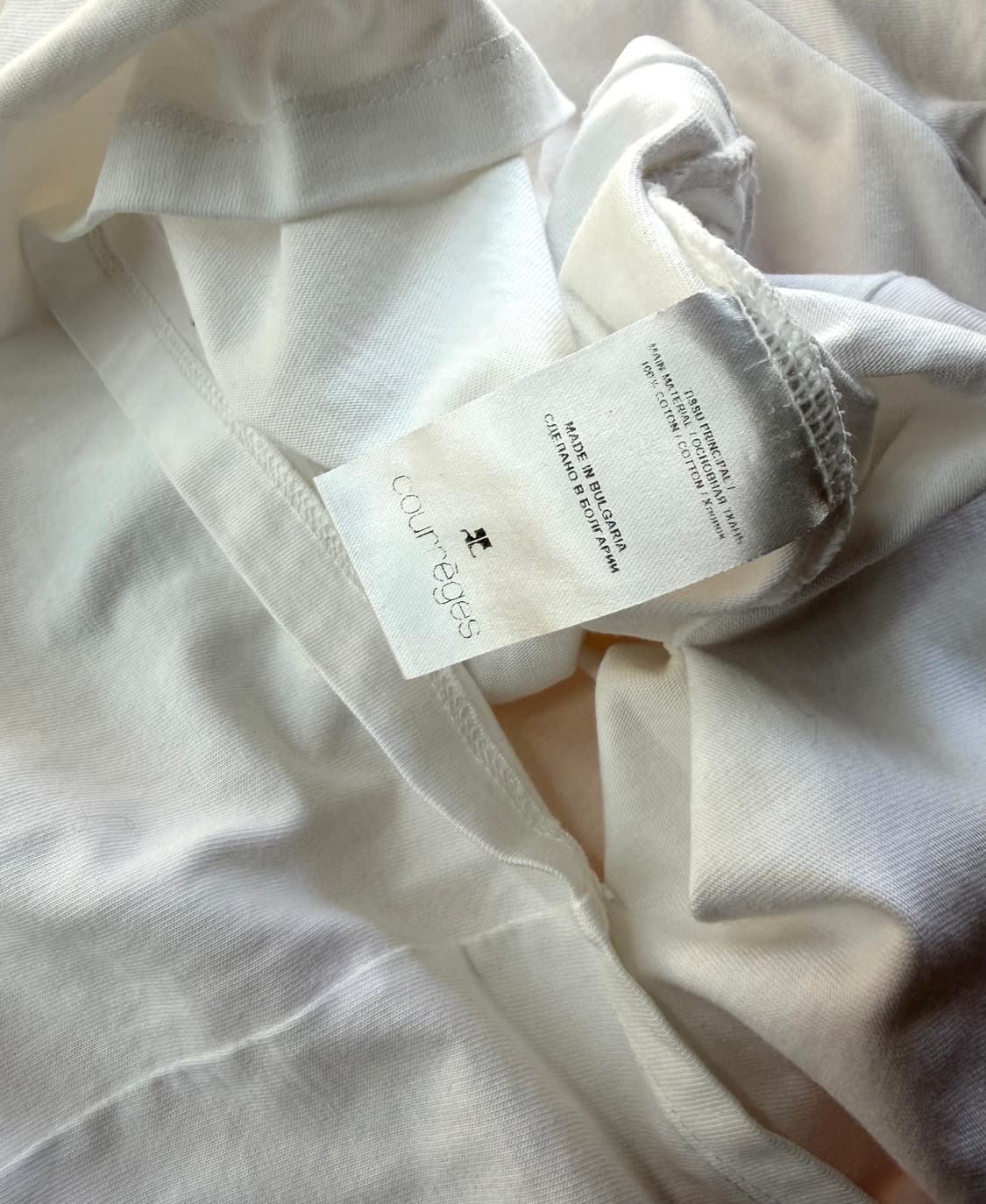 M/ 꾸레쥬 보스 어스 노잉 라운드 반팔 상품이미지8