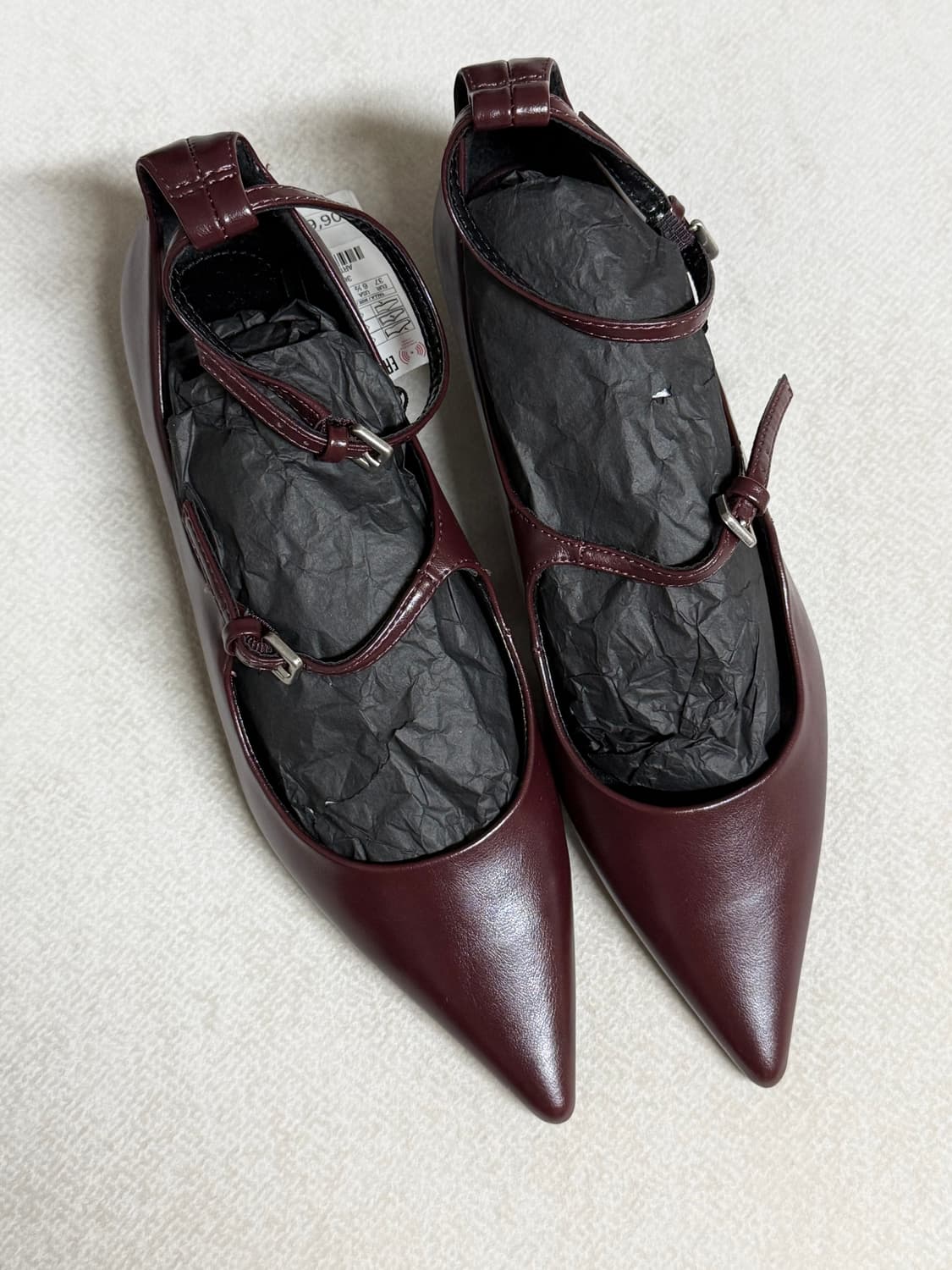 ZARA 자라 스트랩 키튼힐 슈즈 상품이미지2