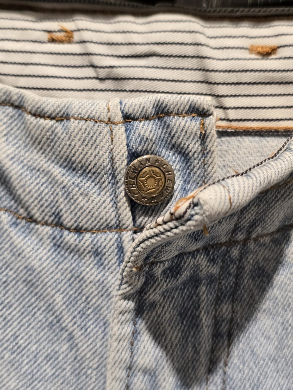 90s OSCAR WASHINGTON Patchwork Jeans 상품이미지2