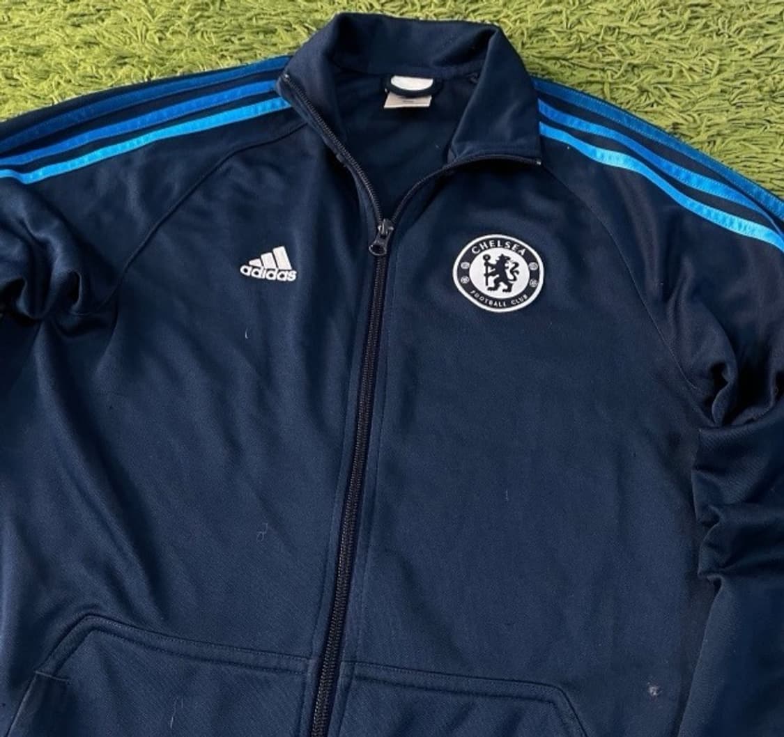 아디다스 첼시 네이비 트랙탑 져지집업 90/S 상품이미지2
