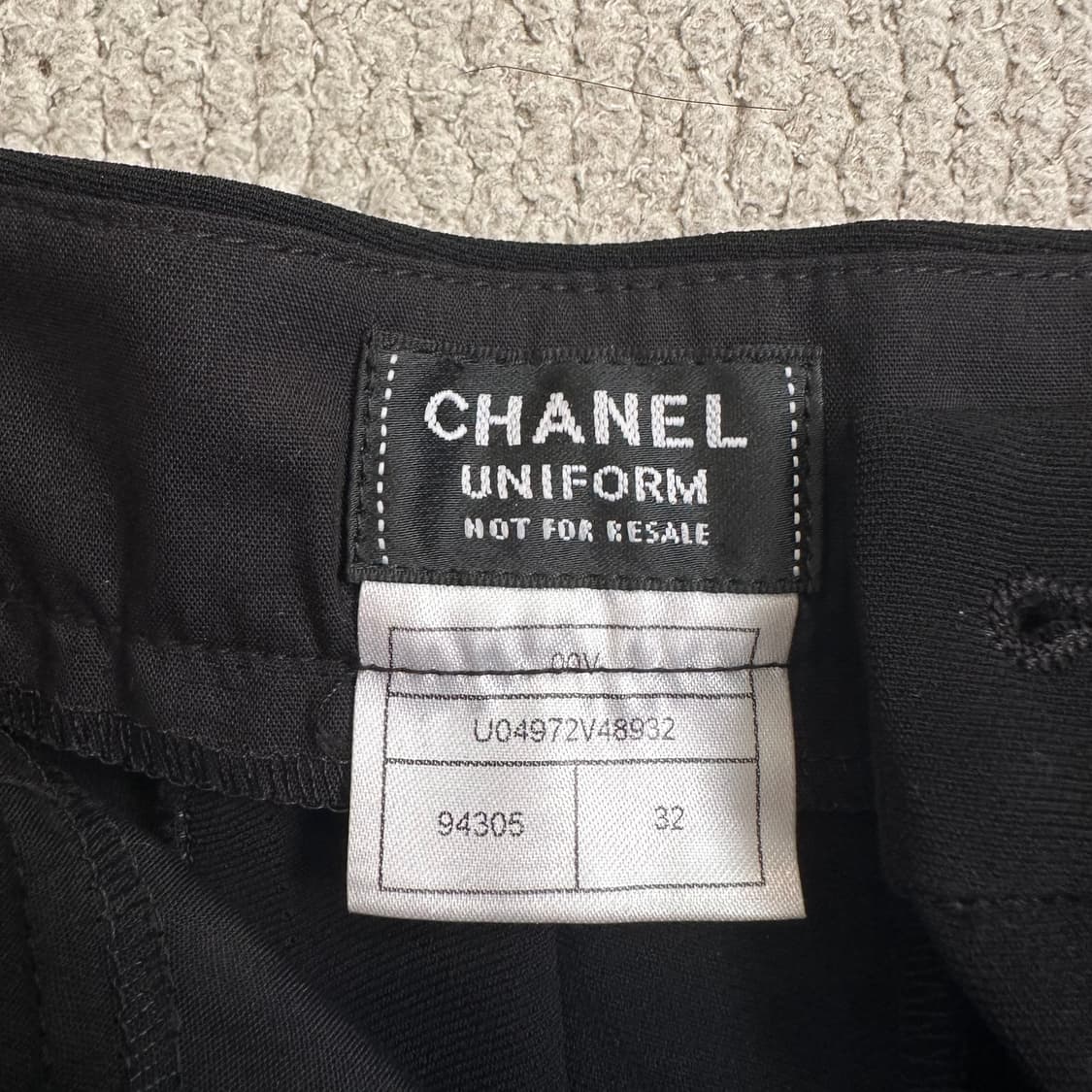 샤넬 (CHANEL UNIFORM) 팬츠 상품이미지6