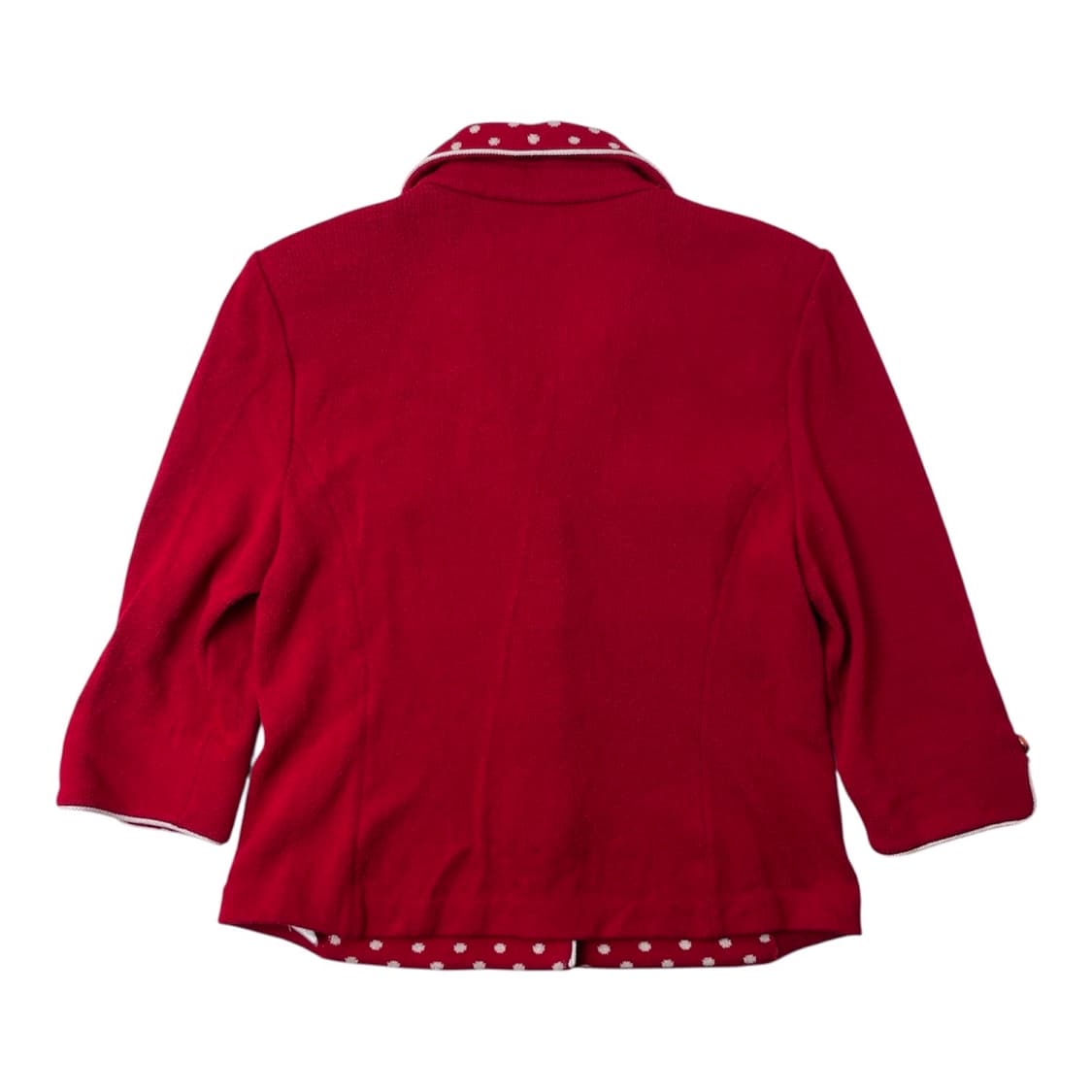 [중고] 세인트존 레드 도트 패턴 자켓 가디건 상품이미지2