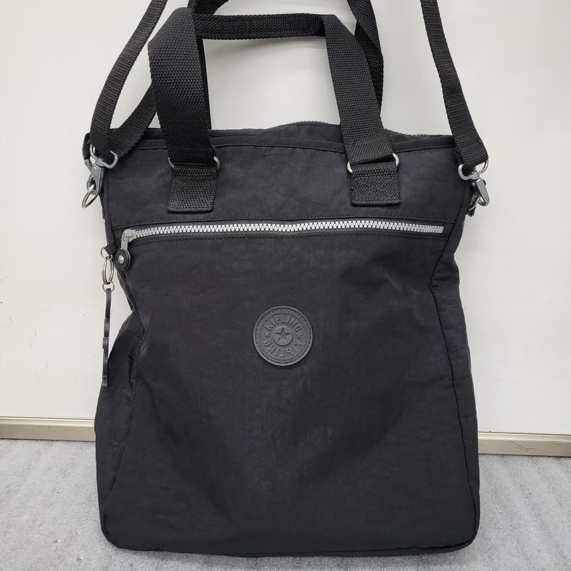 키플링 대형 블랙 토트 크로스백 35x32cm 상품이미지2