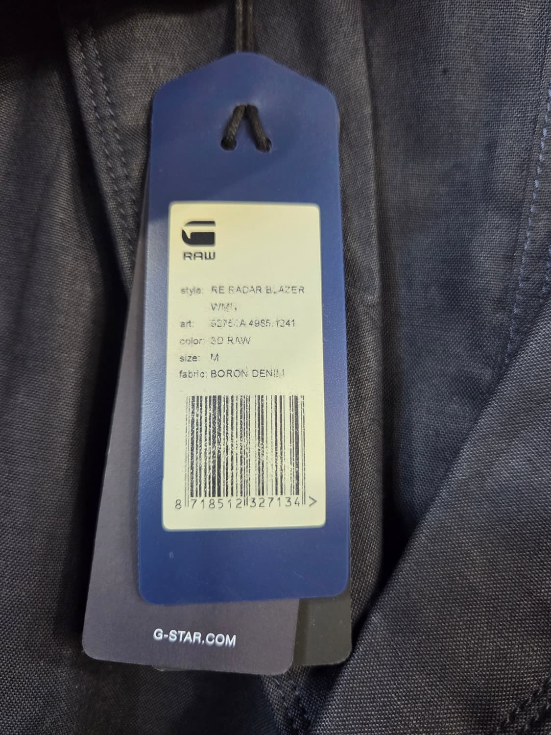 G-STAR RAW 블랙 여성 자켓(M) 상품이미지7