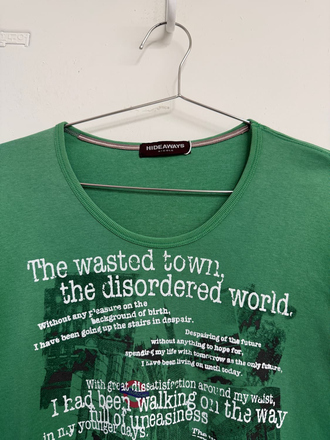 일본빈티지 레터링 롱슬리브 상품이미지6