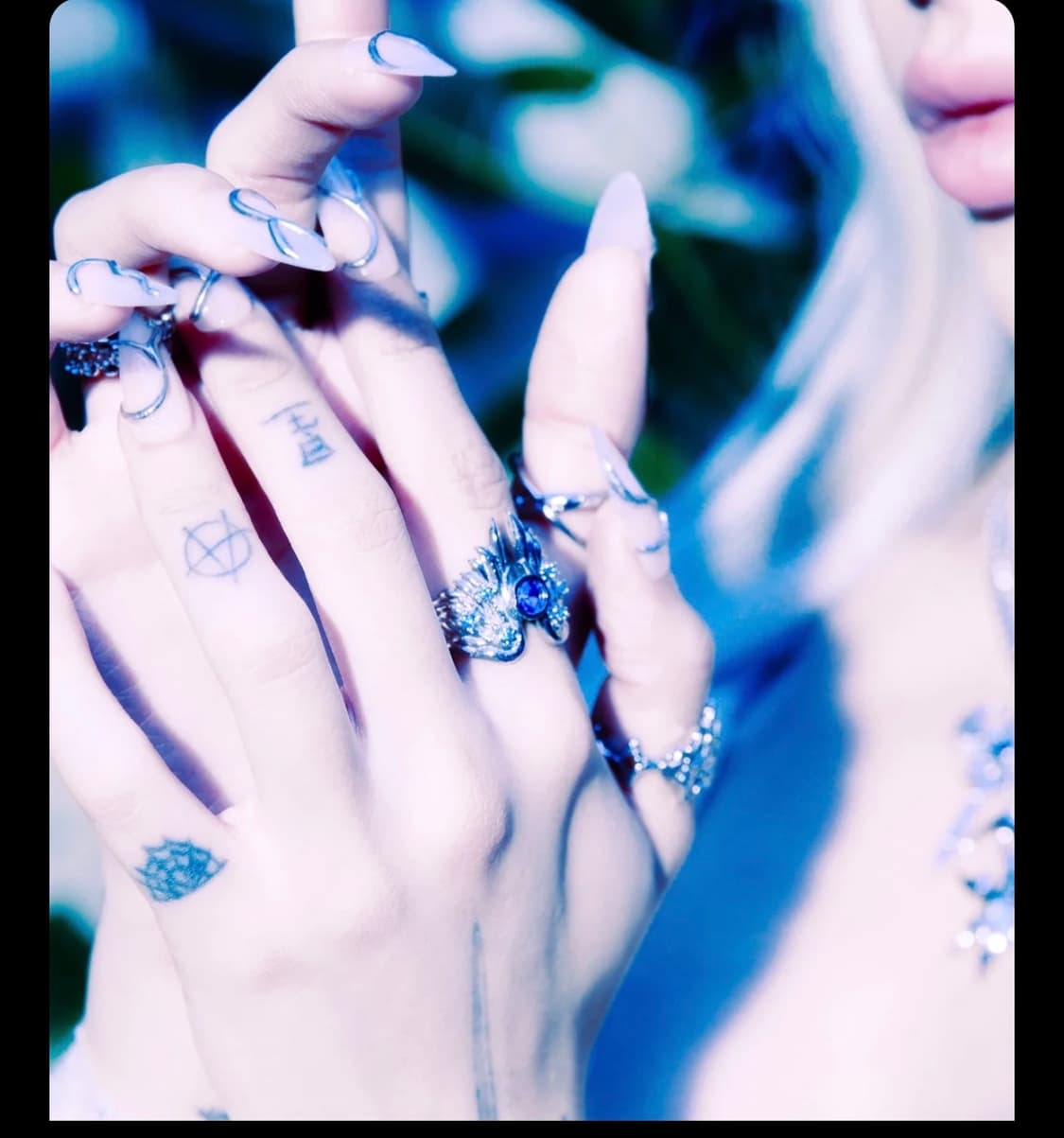 yordy cubic blue ring 상품이미지1