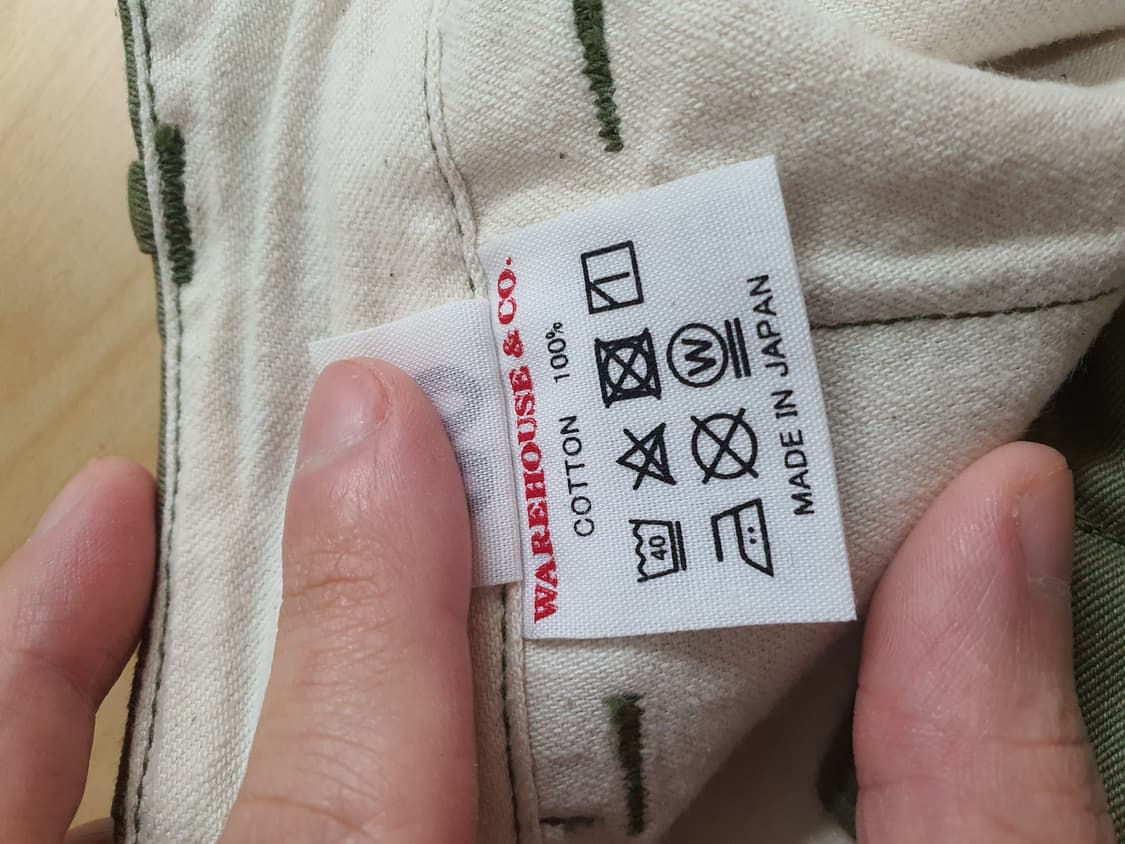 웨어하우스 덕디거 치노 lot1082 30 상품이미지6