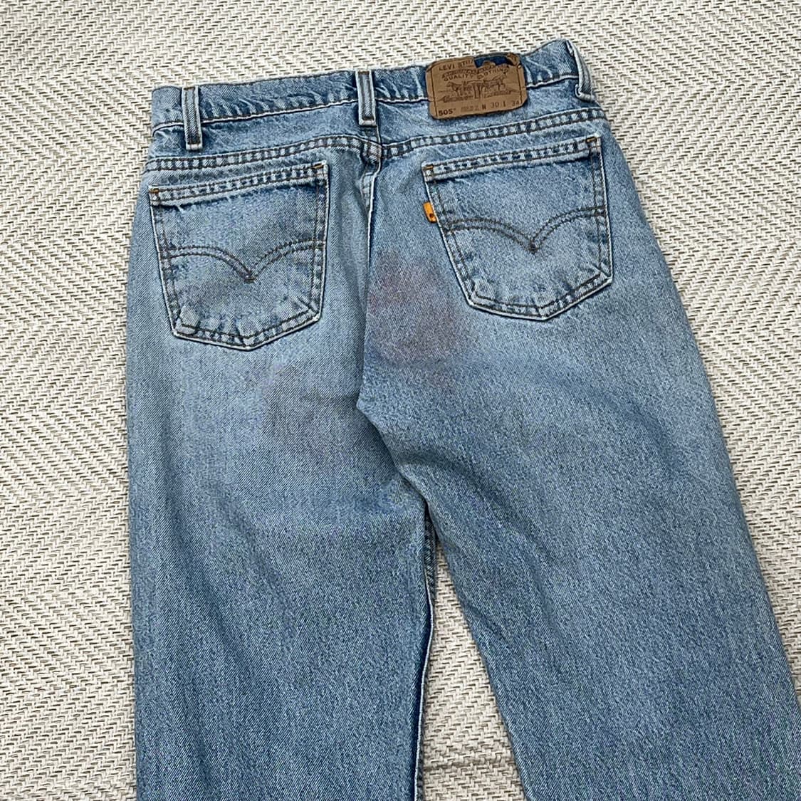 Usa리바이스 505 오렌지탭 팬츠 r2416 상품이미지4