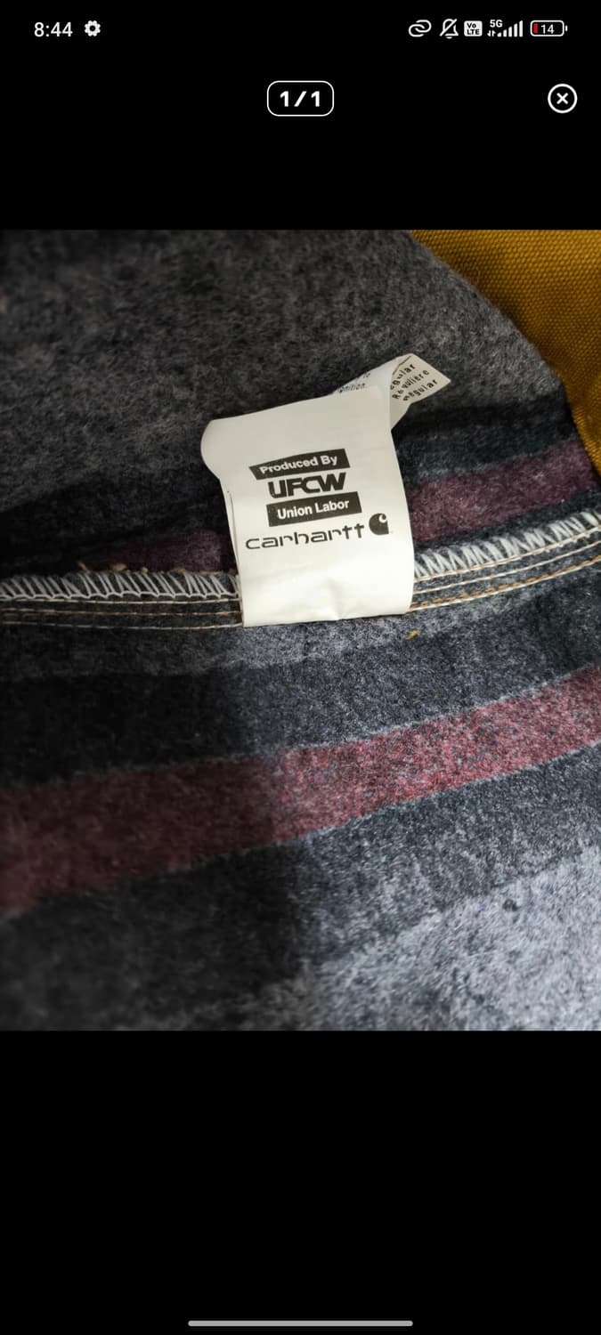 칼하트 J001 디트로이트 자켓 S사이즈 상품이미지7
