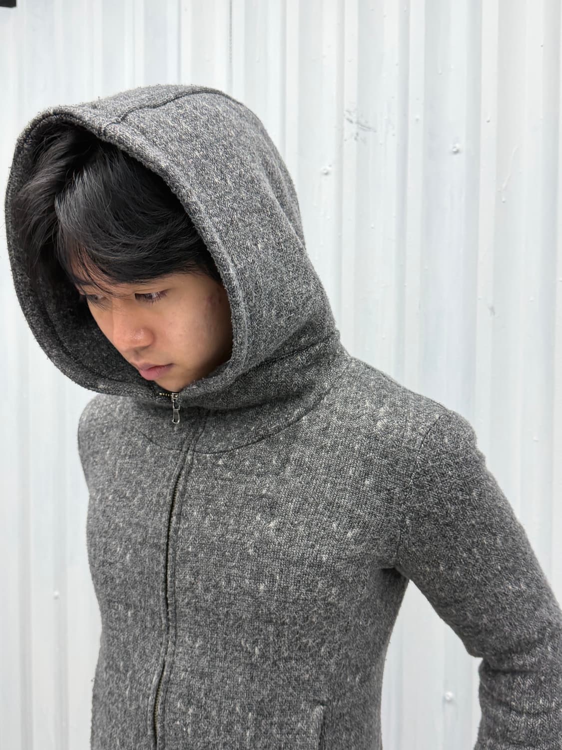 Tornado Mart mixed hoodie zip 상품이미지2