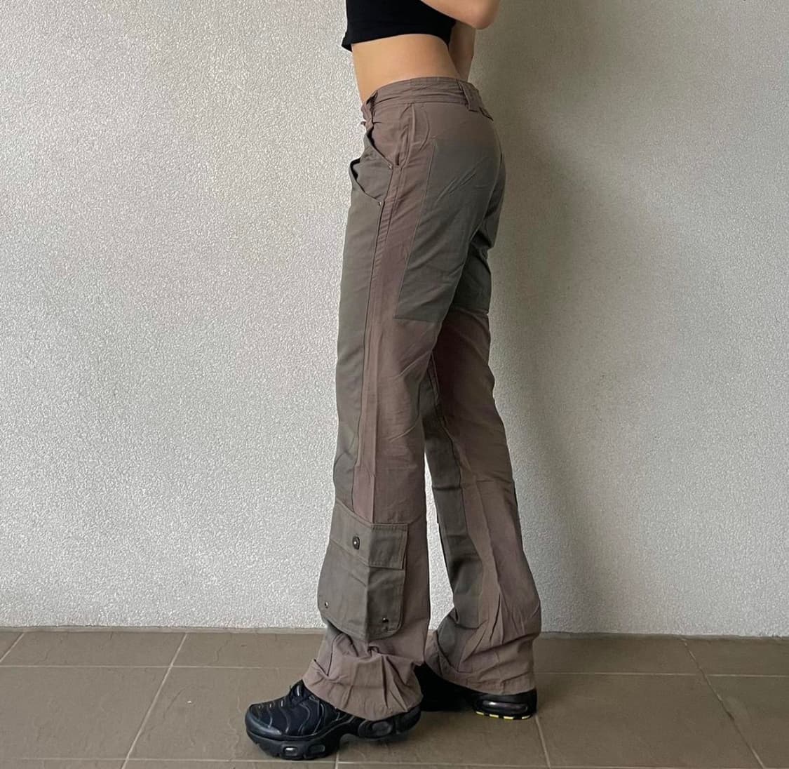 빈티지 플레어  카고 팬츠  상품이미지3