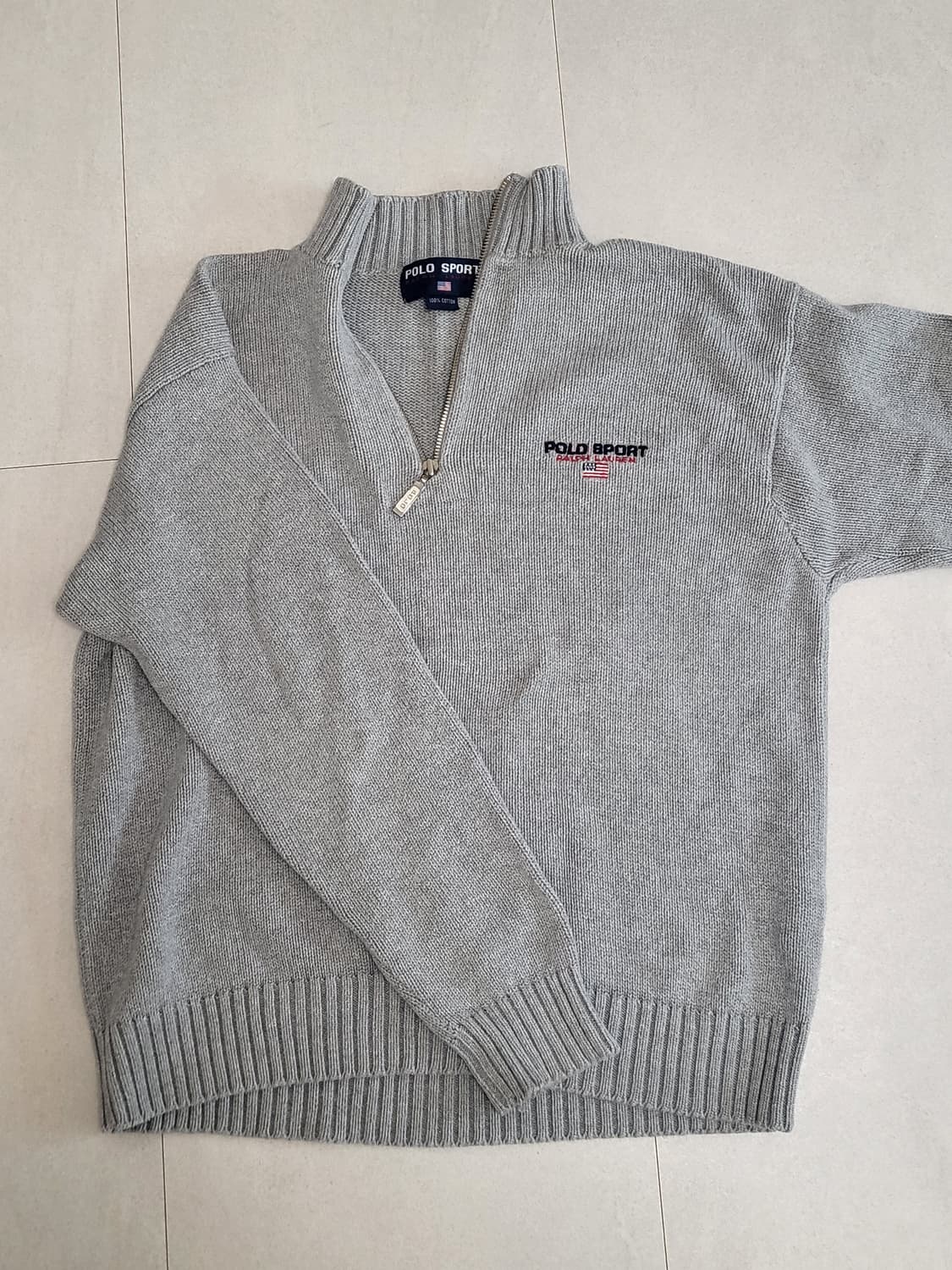 폴로 랄프로렌 회색니트 상품이미지1