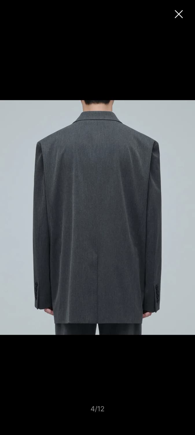 [실착1~2회미만] 무신사스탠다드 - 빅 대디 오버사이즈 블레이저 [미디 상품이미지8