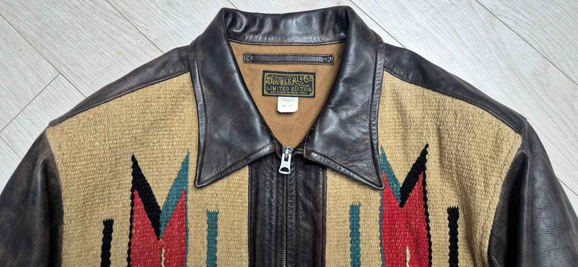 더블알엘 RRL 리미티드 나바호 레더 자켓 상품이미지5