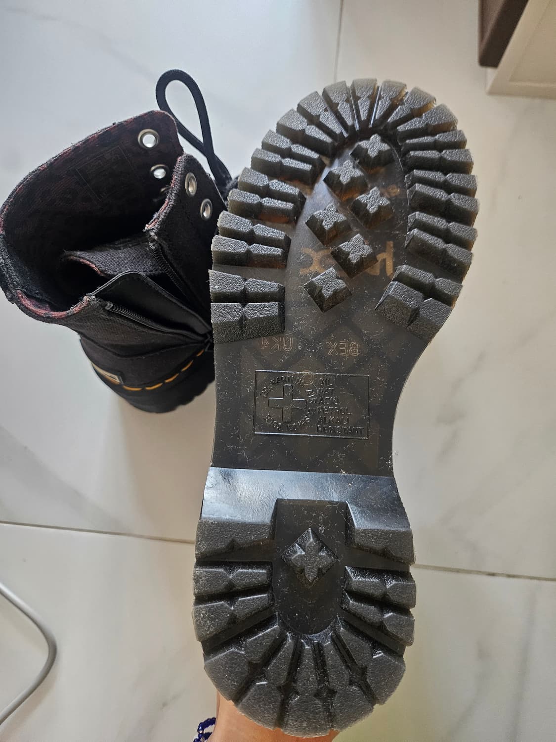 X-girl 닥터마틴 콜라보 상품이미지2